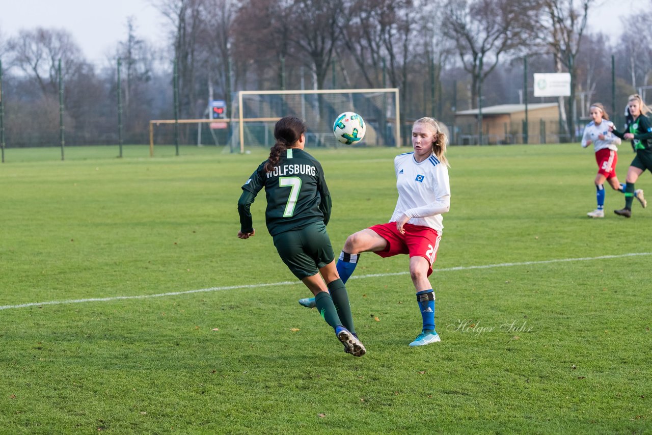 Bild 182 - B-Juniorinnen HSV - VfL Wolfsburg : Ergebnis: 2:1